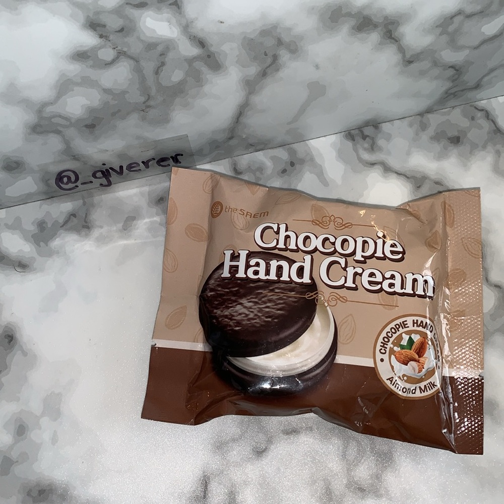 New Chocopie Hand Cream With Almond Milk The Saem